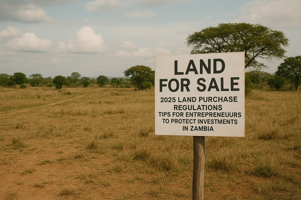 2025 Land Purchase Regulations: Tips for Entrepreneurs to Protect Investments in Zambia