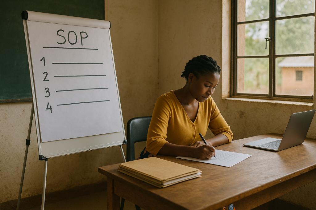 Crafting Effective SOPs: A Guide for Zambian Startups to Mitigate HR Disputes and Enhance Growth