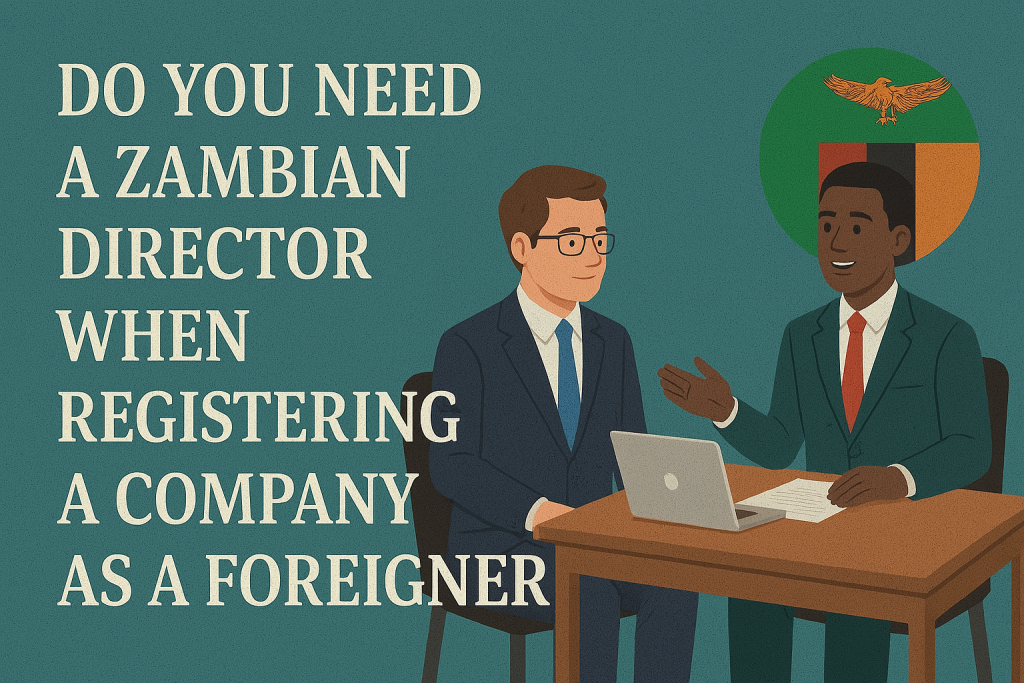 Do You Need a Zambian Director When Registering a Company as a Foreigner in Zambia?