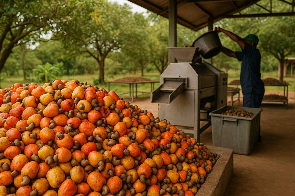 How to Establish an Organic Cashew Nut Processing Plant in Zambia’s Western Province