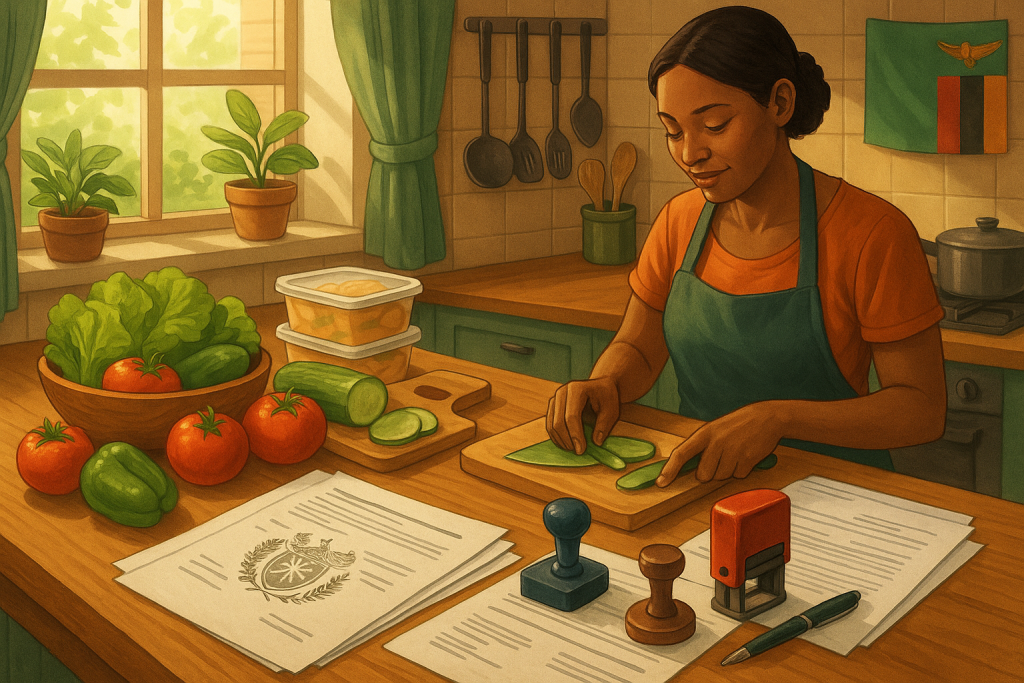 Permits and Licenses Required to Start a Home‑Based Food Business in Zambia