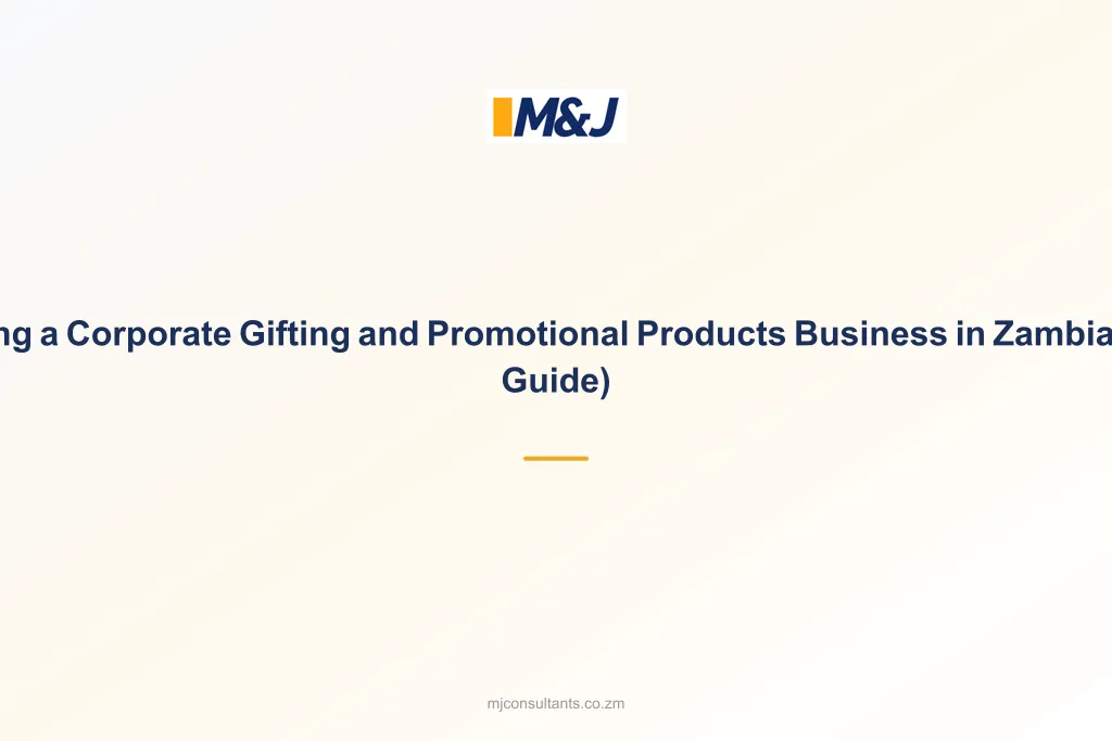 Starting a Corporate Gifting and Promotional Products Business in Zambia (2025 Guide)