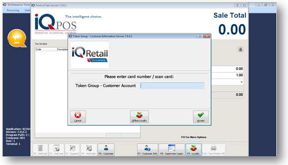 IQ Retail Point of Sale system